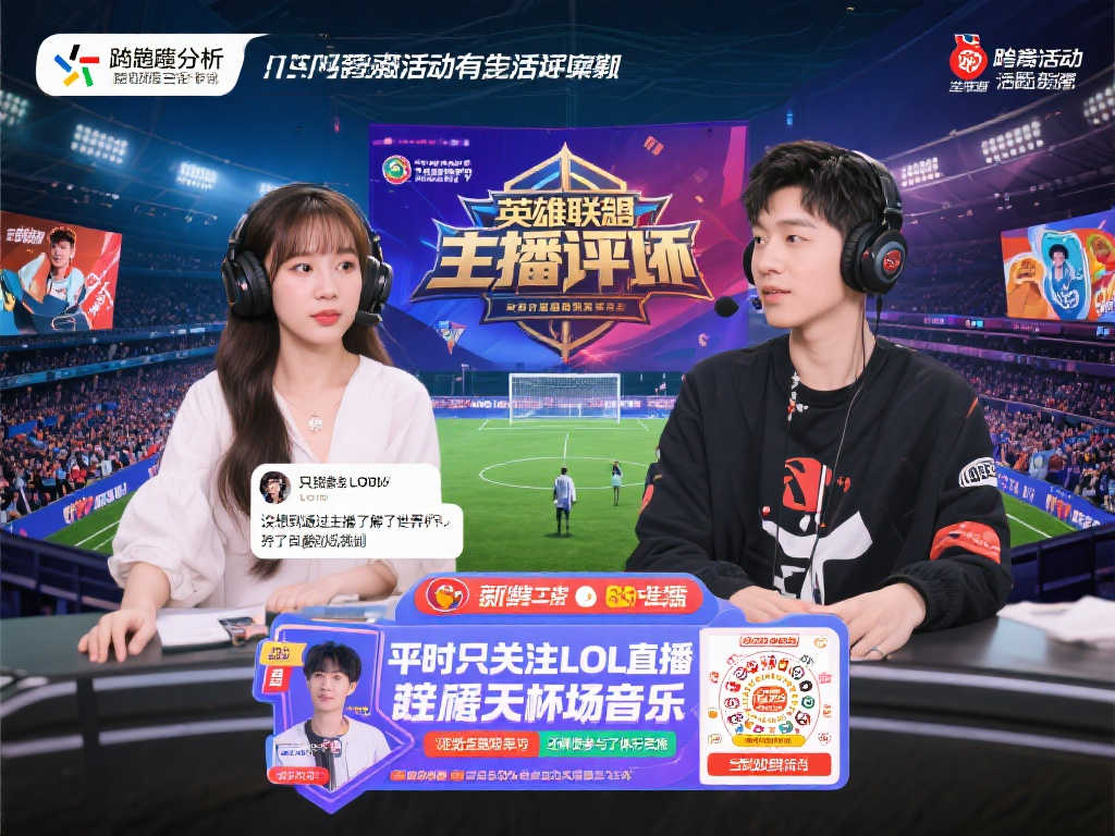 英雄联盟主播解读世界杯开幕音乐,体彩竞猜活动同步开启